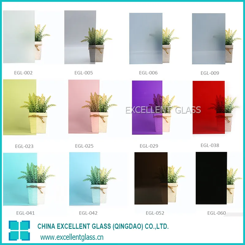 Safety Laminated Glass Samples