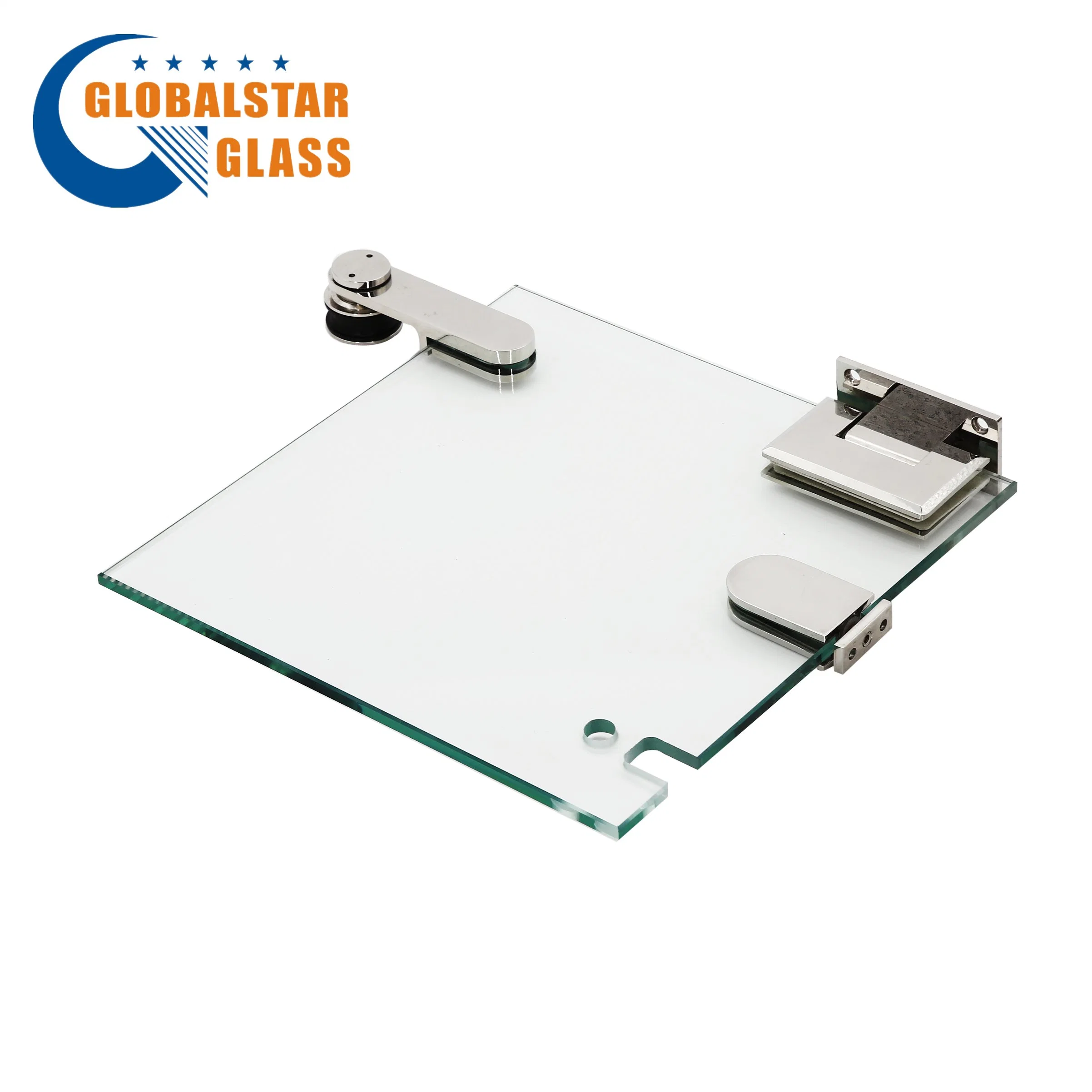 3-19mm Ultra Clear Tempered Laminated Glass/Toughened Door Glass/Edge Polished Glass/Frosted Glass Building Glass/Design Glass/Mirror Glass for Shower Enclosure