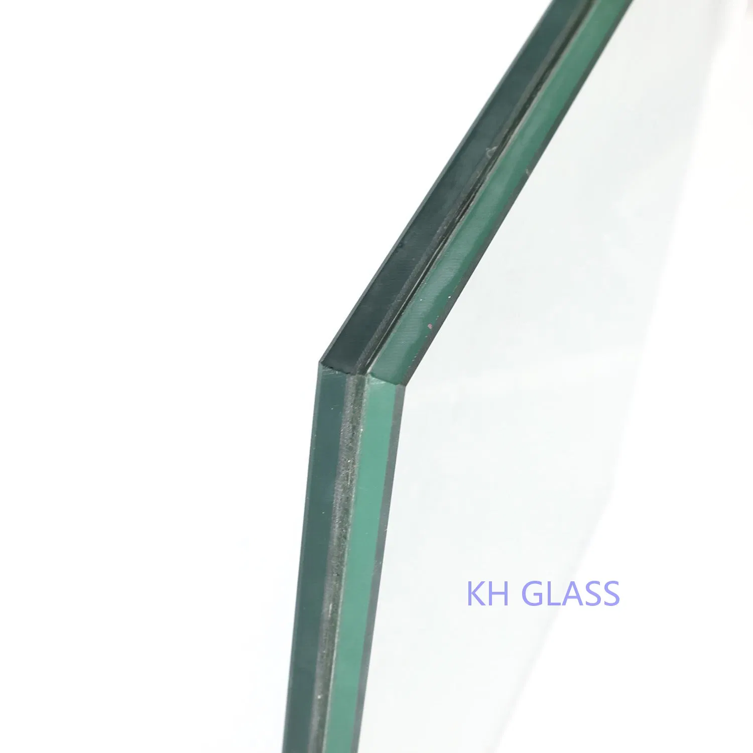 Factory 6.38/8.38/10.38/12.38mm/8.76/10.76 /12.76mm Clear/Milky White/Gray/Blue Color PVB Layer Safety Tempered Laminated Glass