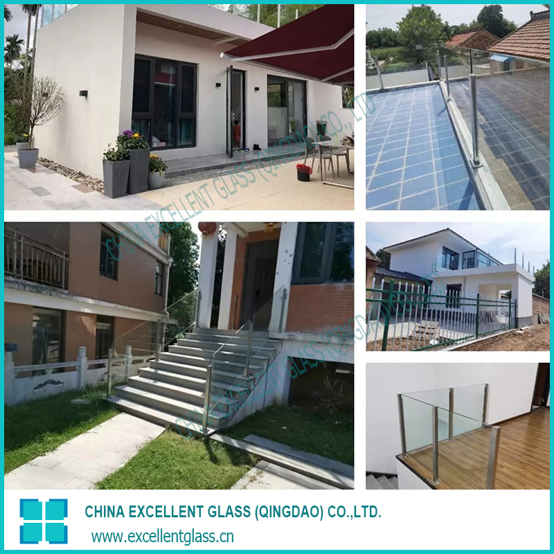 4mm-19mm/Tempered /Safety /Toughened /Railing/Fencing/Winodws/Bathroom/Stairs/Patterned/Glass