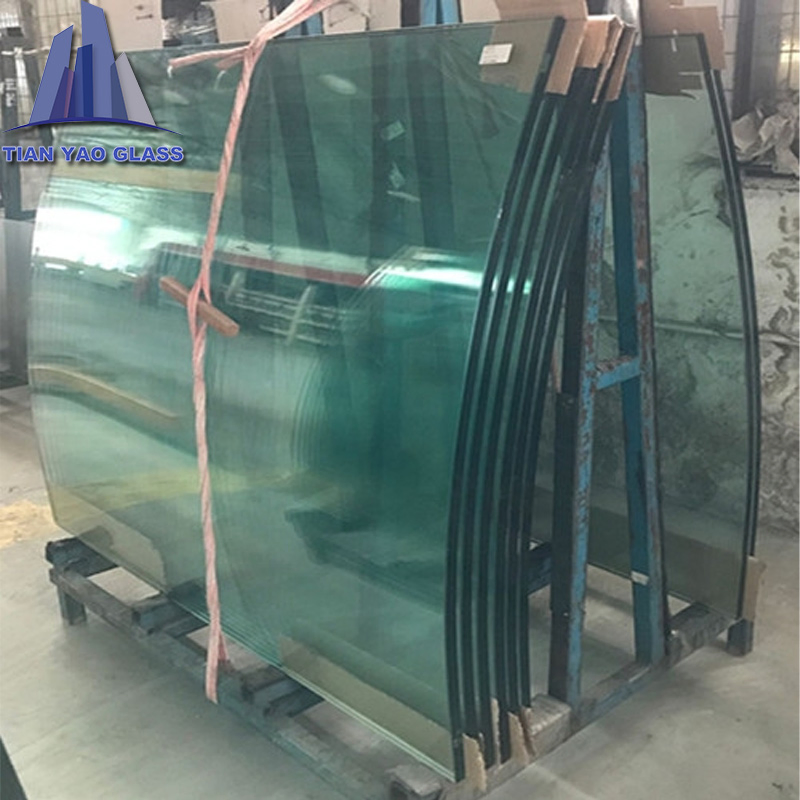 10mm 12mm 15mm 19mm Curved Aquarium Tempered Glass