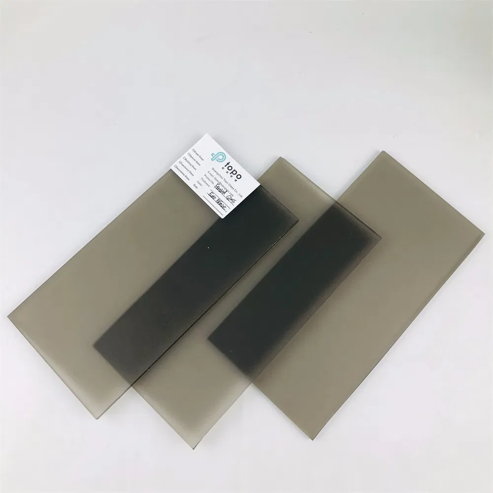 4mm 5mm 6mm 8mm 10mm 12mm Euro Brown Frosted Satin Glass (FG-TP)