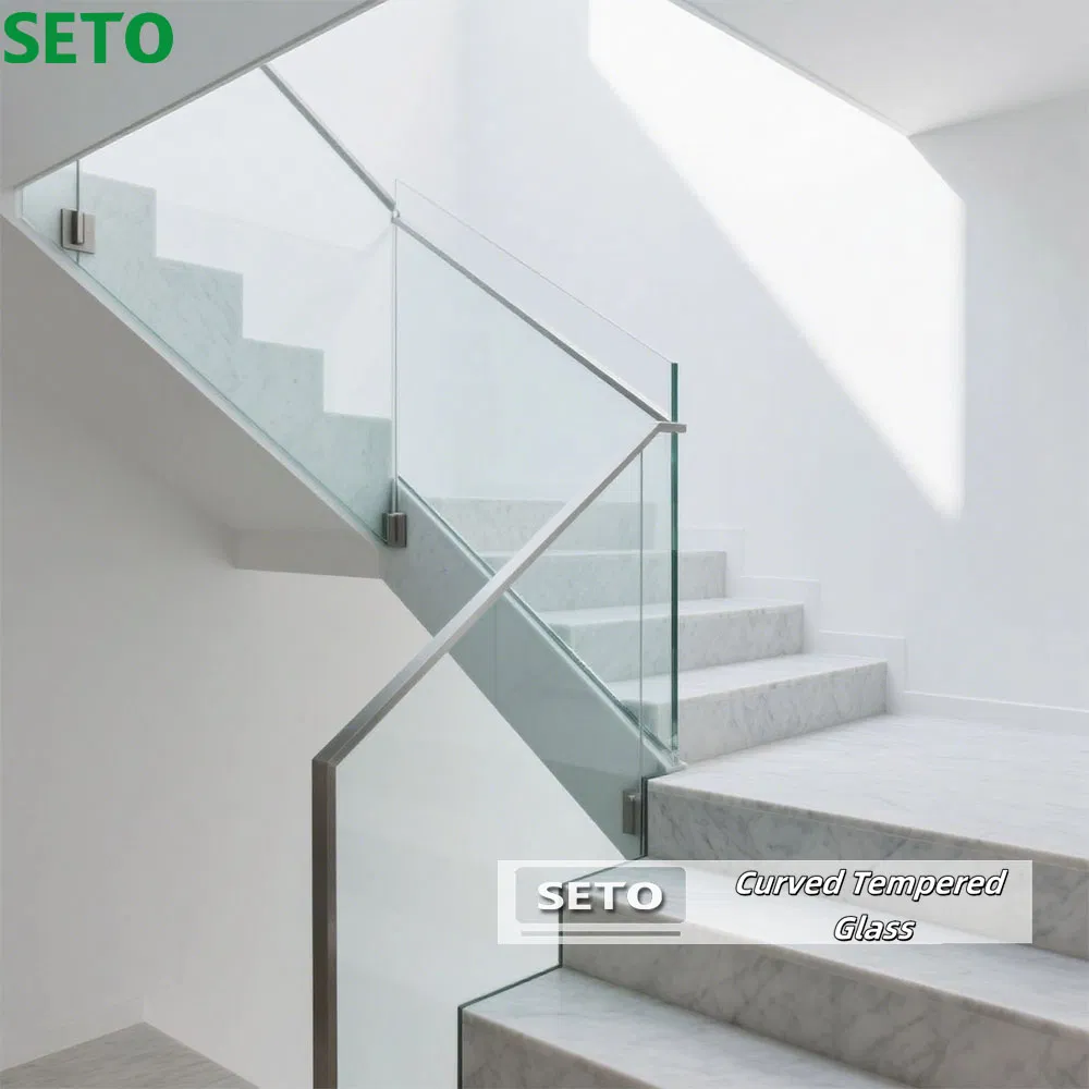 Customized High Temperature Resistant Furnace Curved Tempered Glass Cover