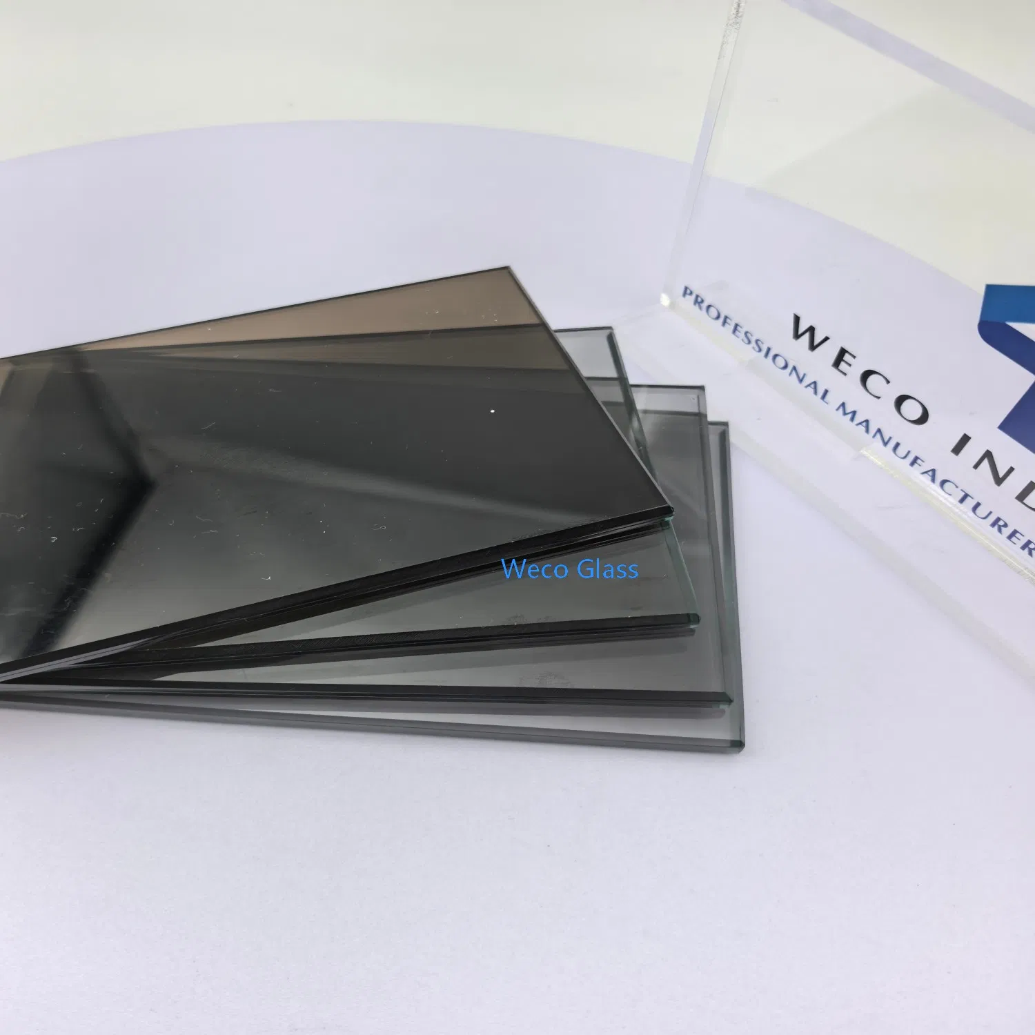 10.38mm 10.52mm Clear /Ultra Clear /Colored Tempered Laminated Glass for Glass Railing