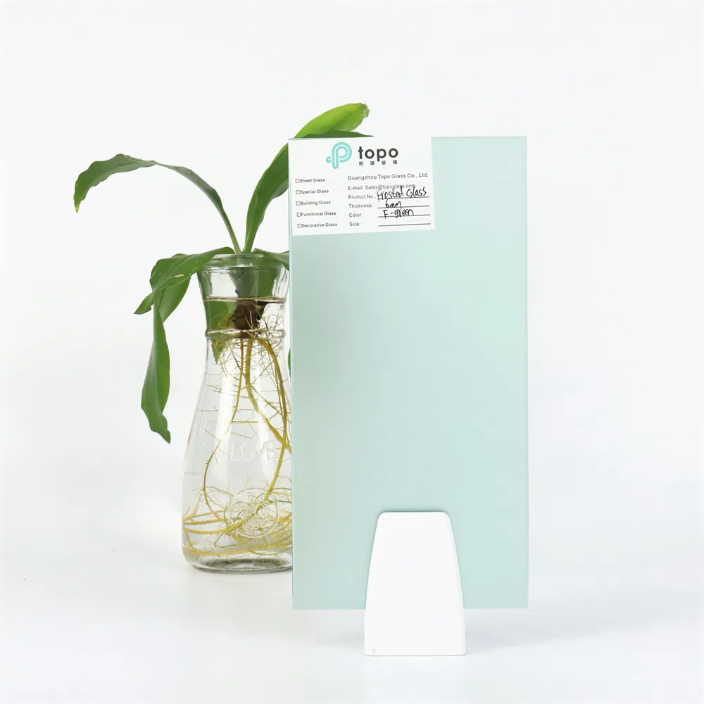 F-green Frosted Glass