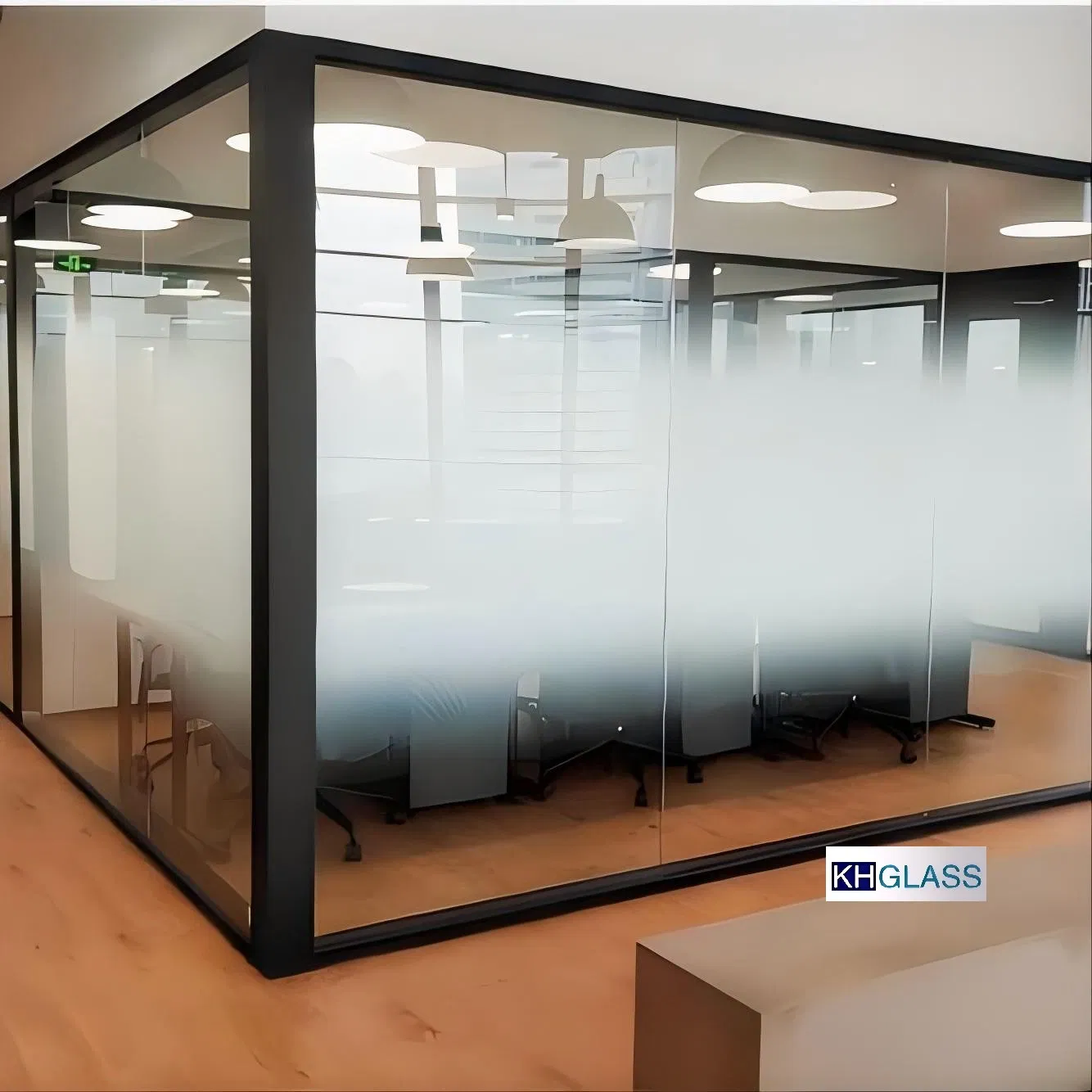 Manufacturer Direct Supply of Self-Adhesive High Transparency Electronic Control Glass Atomization Intelligent Dimming Pdlc Smart Film Glass