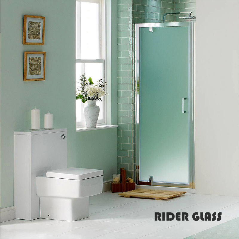 3-6mm Clear Silver Bronze Grey Blue Green Acid Etched Frosted Glass Art for Decorative Wall Door Balustrade Furniture Glass