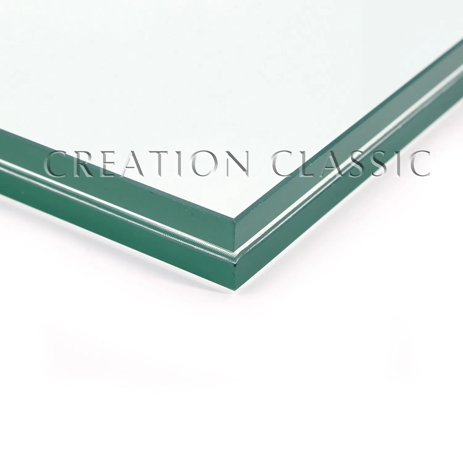 6.38mm 12.76mm PVB Film Clear and Tinted Laminated Glass