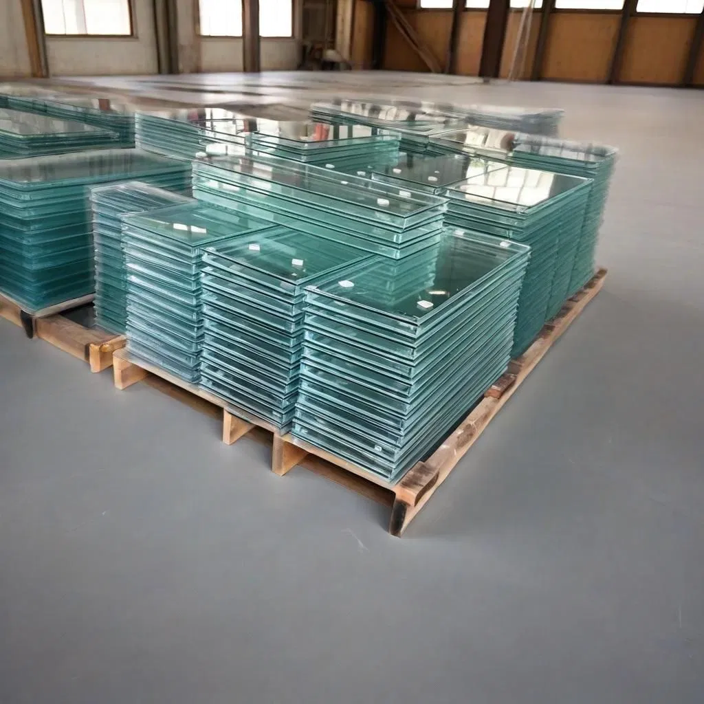 Customized Durable Sanded Glass 6-10mm Laminated Tempered Glass