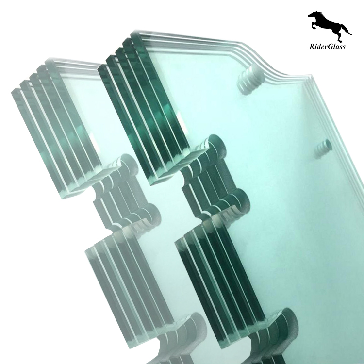 3mm-19mm Ultra Clear Colored Tinted Toughened Tempered Glass for Shower