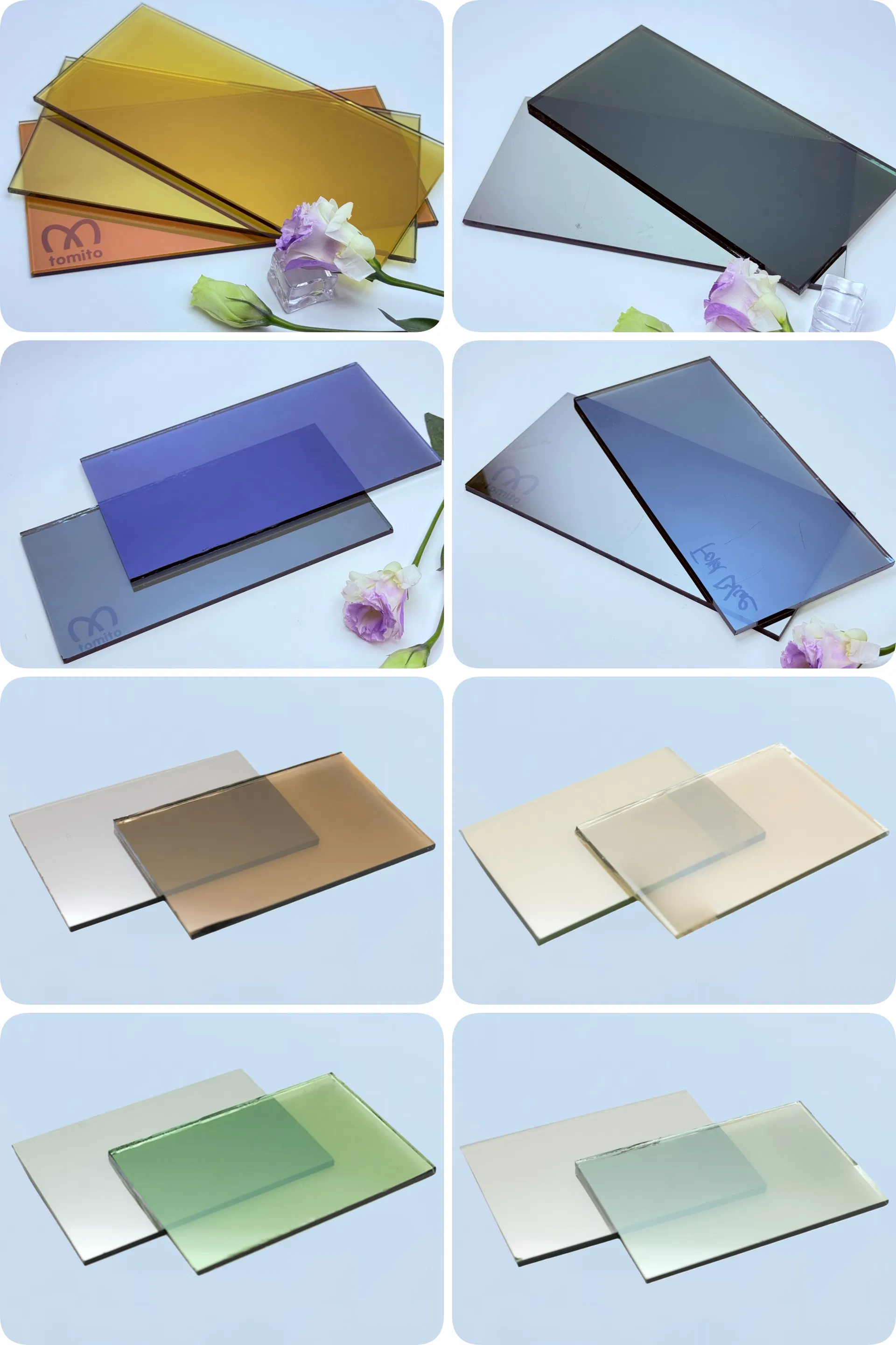 Coated Reflective Glass
