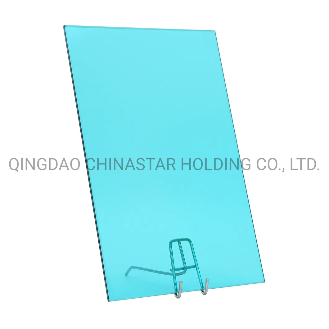 Building Laminated Glass Close-up