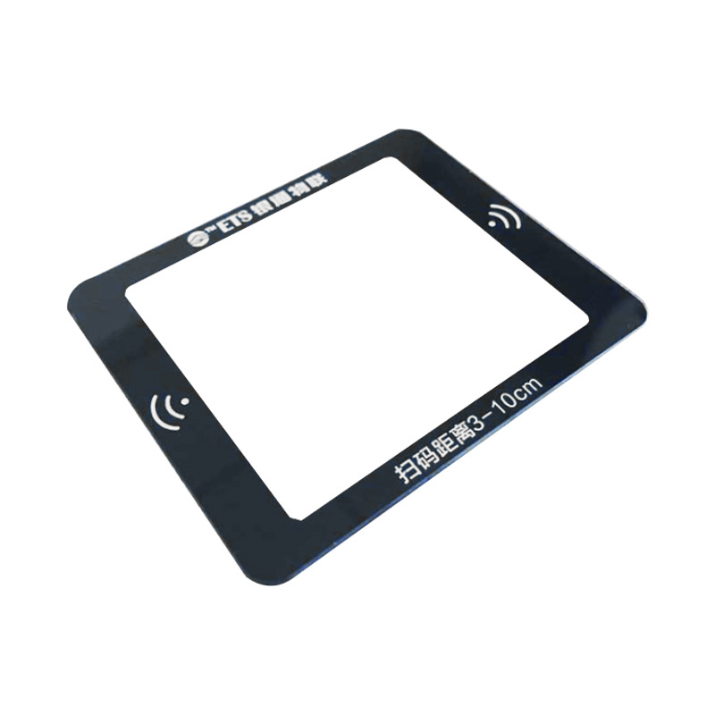 0.5mm-4mm Tempered Glass for Smart Touch Switch Panel with Silk-Screen Printing