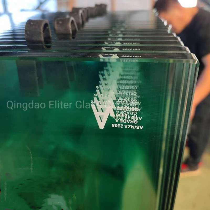 3-19mm Flat/Curved Shaped Polish Edge Clear/Frosted/Tinted Tempered/Laminated/Building Glass for Door/Window/Building/Machine/Railing/Stair/Bathroom/Decoration