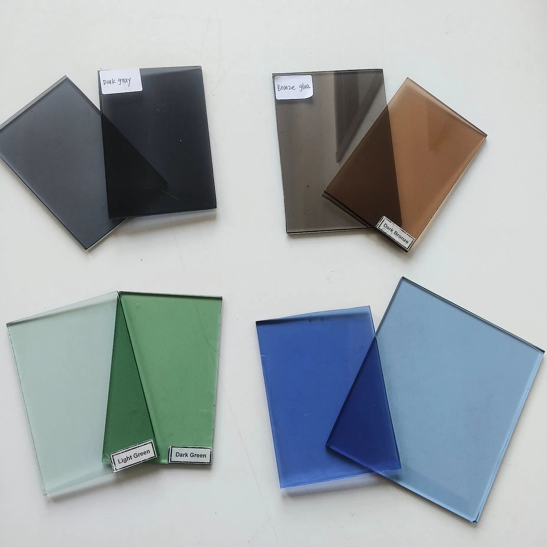 Float /Toughened/Laminated/Pattern/Tempered/Tinted Reflective Color Building Glass for Window/Door