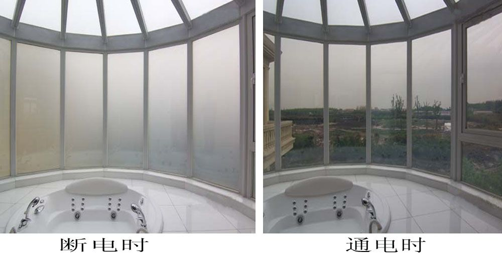 12mm Clear White Smart Glass Manufacturer