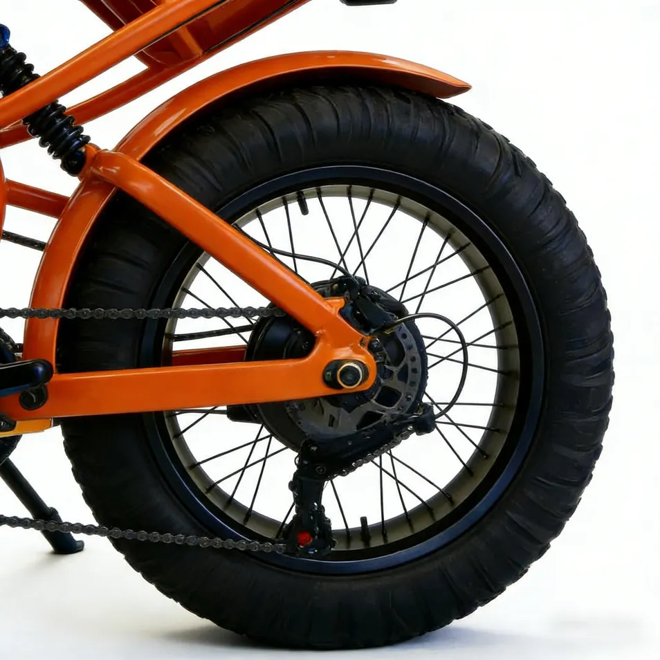 Electric Bike Side View