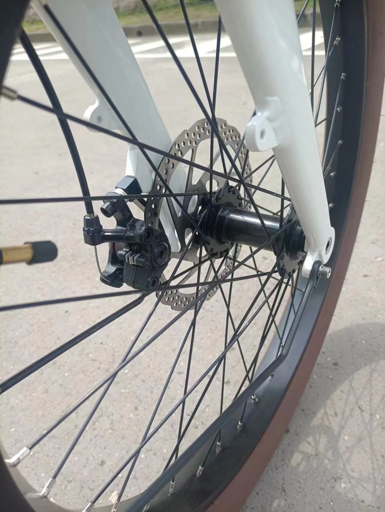 White Cargo Bike for 2 Babies