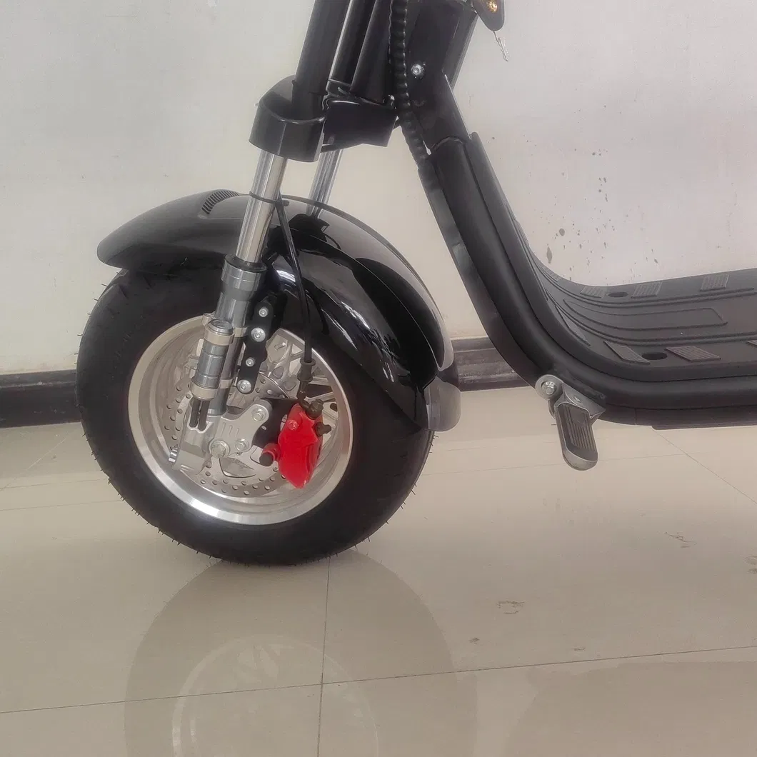 Electric Scooter Side View