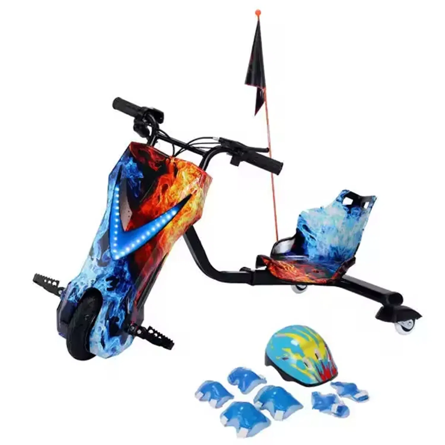 Electric Drift Trike for Big Kids Adult Crazy Scooter