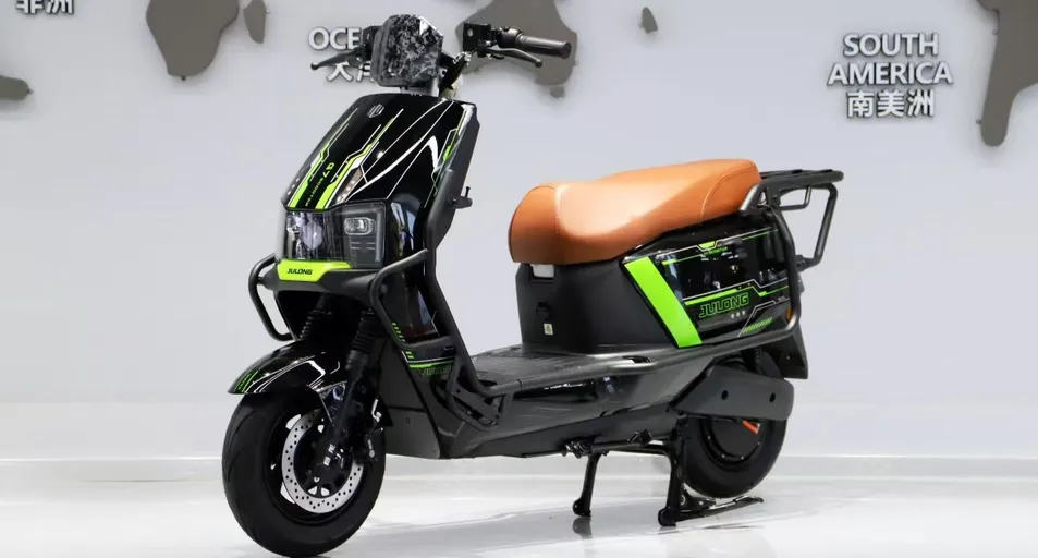 Electric Bicycle Side View