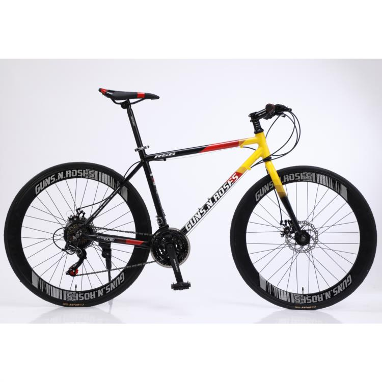 China Factory Customized 700c 21speed Road Bike Bicycle with Alloy Frame and Carbon Fork Gravel Bike