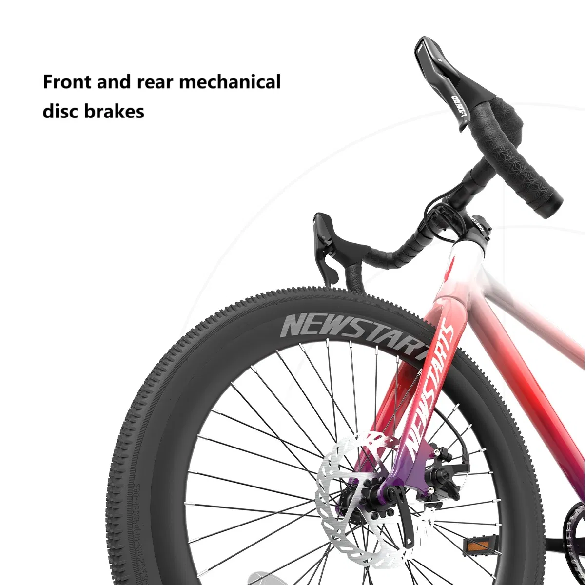 24 Inch New Kids Road Bike Children Bicycle Gravel Bike Lightweight