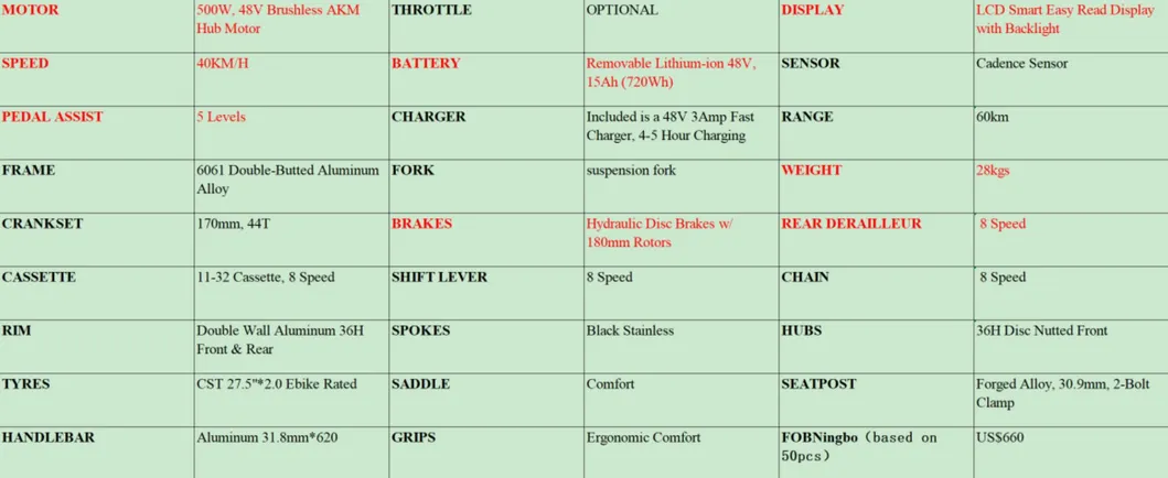 Ebike Design Details
