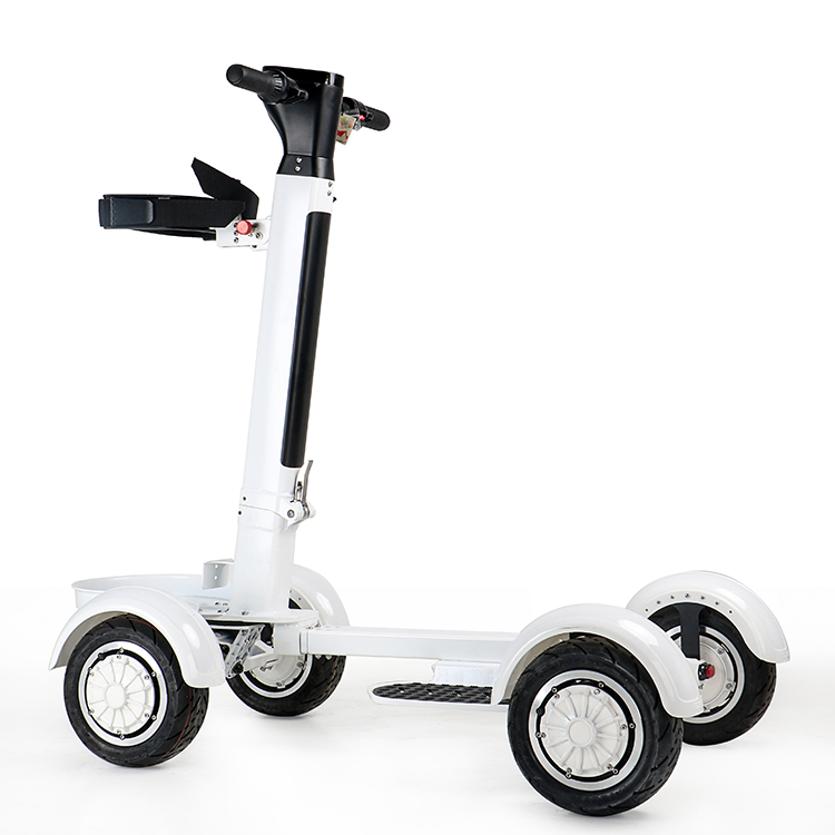 Ecorider 2021 New Style Hot Ecorider 4 Wheel Golf Skateboard E7-1 Stand up Golf Electric Cart with Foldable Handle