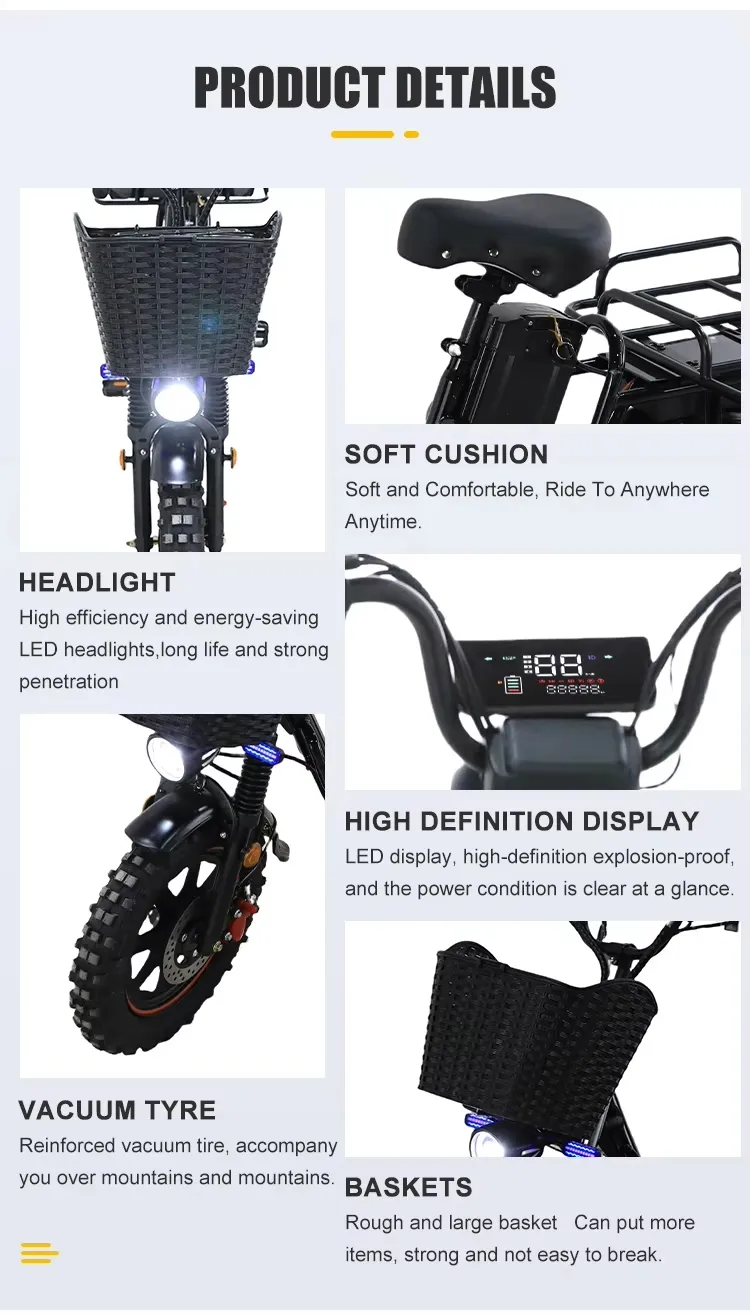 Electric City Bike Photo 2