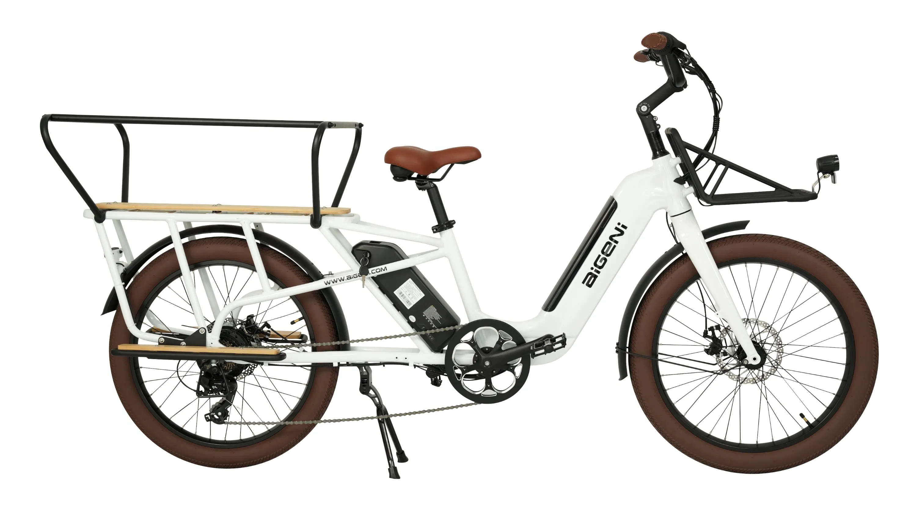 New Cargo Ebike 48V 350W Fat Tire Family Electric Bicycle Af2422