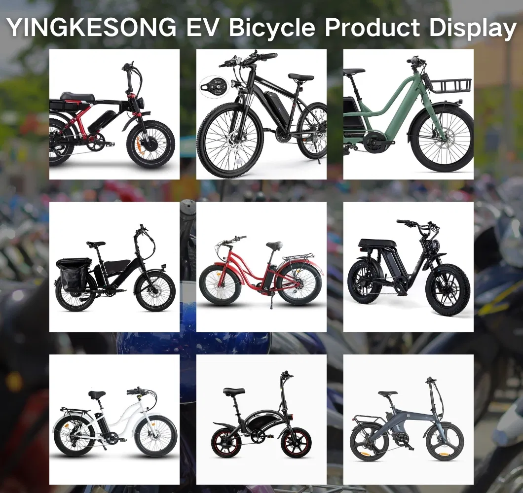 Electric Bicycle Side View