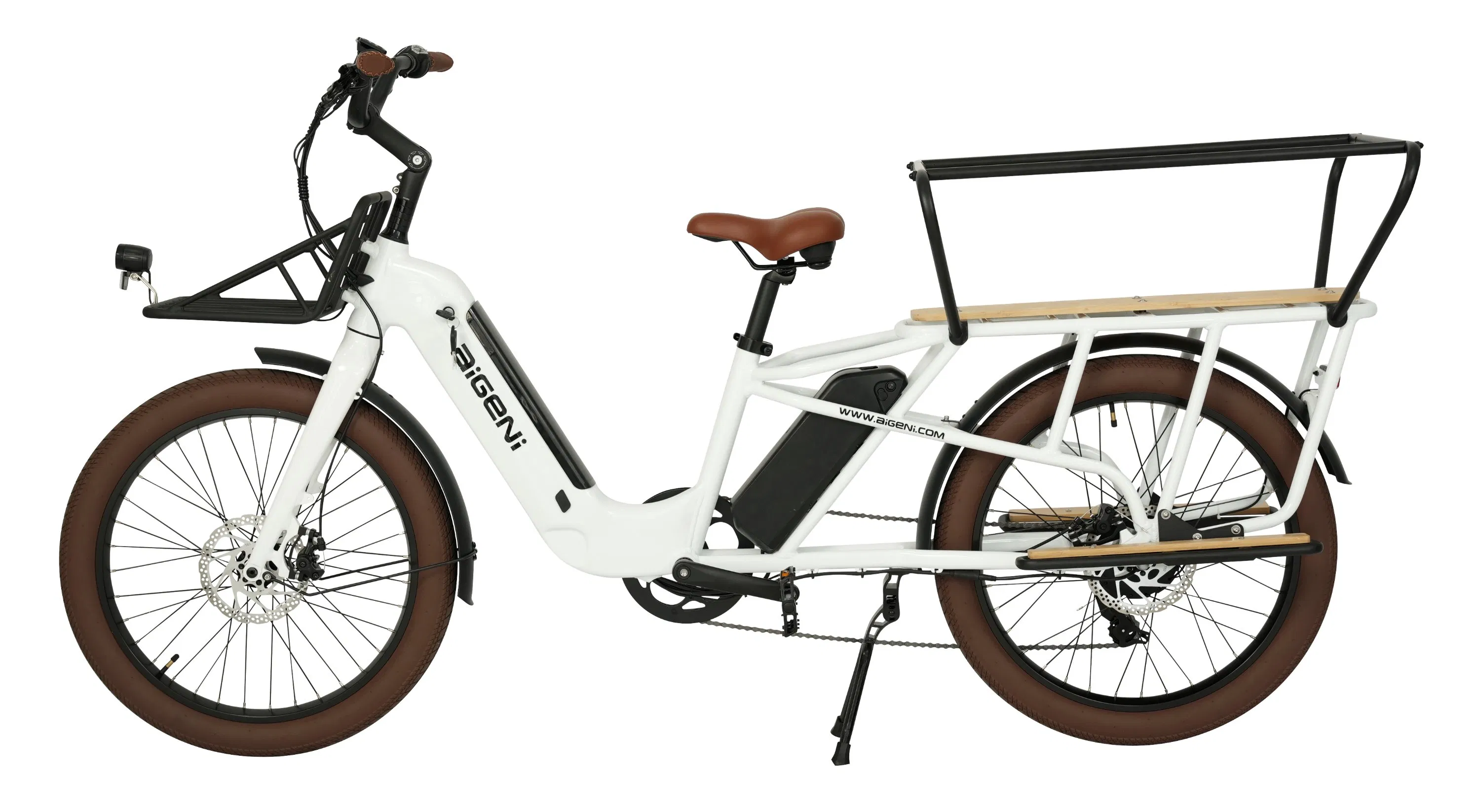 New Cargo Ebike 48V 350W Fat Tire Family Electric Bicycle Af2422