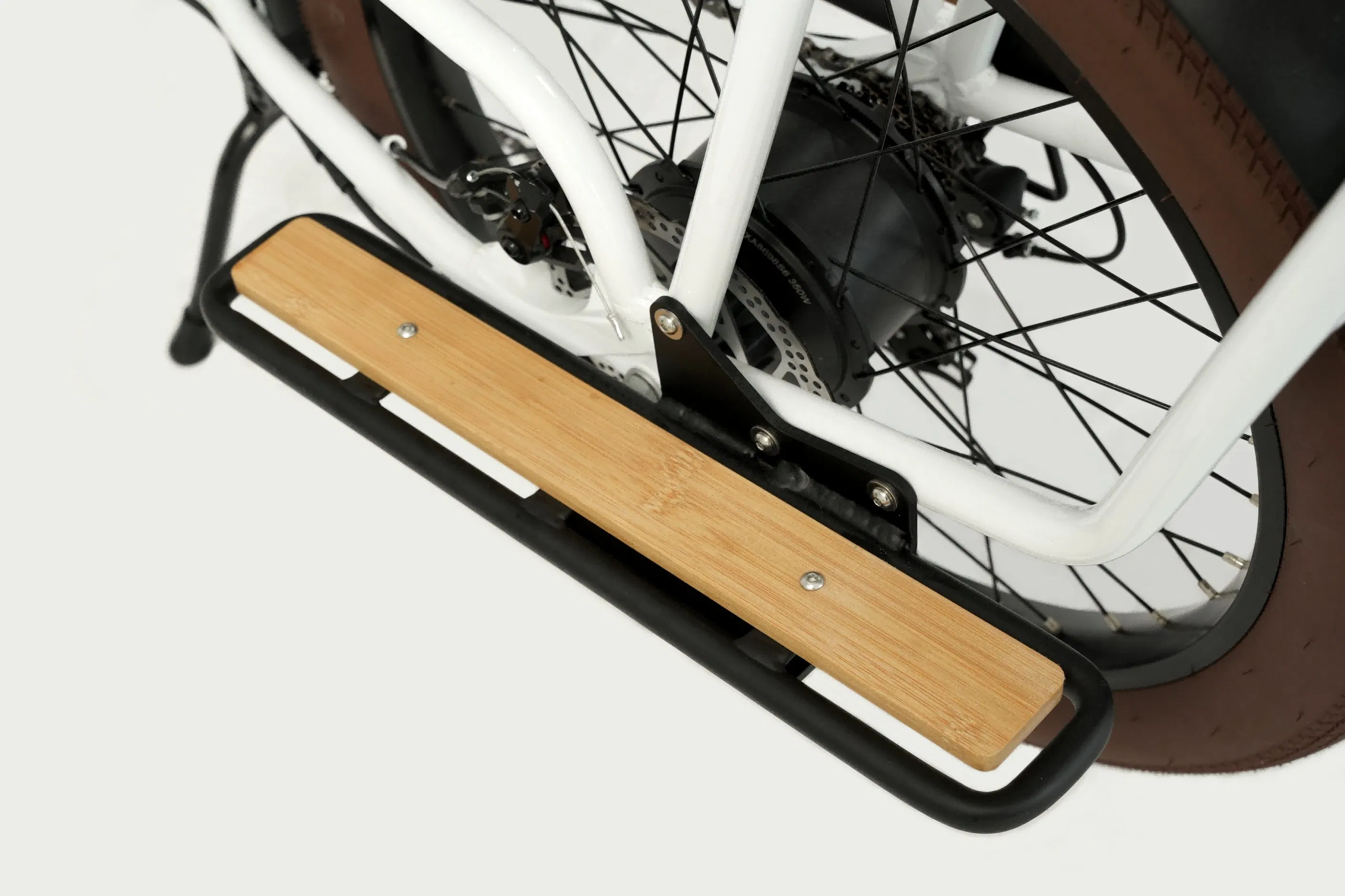 New Cargo Ebike 48V 350W Fat Tire Family Electric Bicycle Af2422