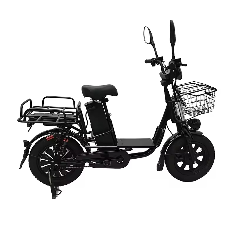 OEM Factory Wholesale E Bike 16 Inch 60 V City Road Long Range 21ah Cargo Scooter Freight Food Delivery Electric Bicycle 800 W 1000 W