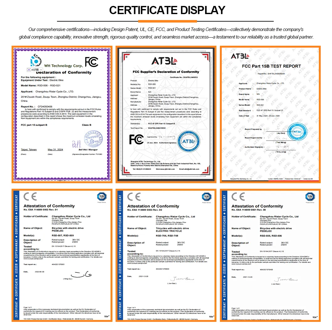 Product Certifications