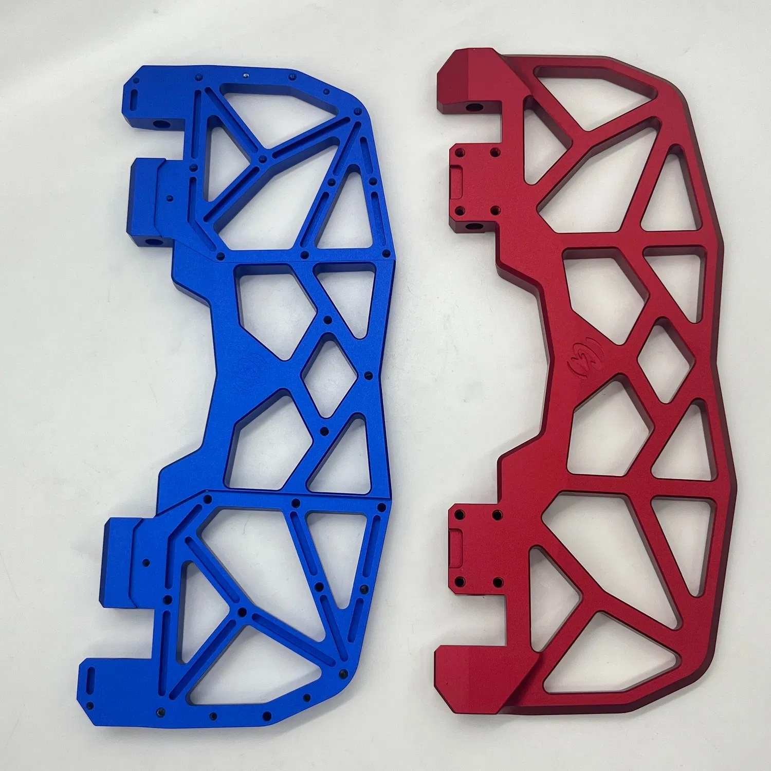 OEM Prototype Precision Complex Small CNC Machining Plate Custom Anodized CNC Machined Aluminum Parts for Motorcycle/Electric Unicycle Spare Part Euc Pedal