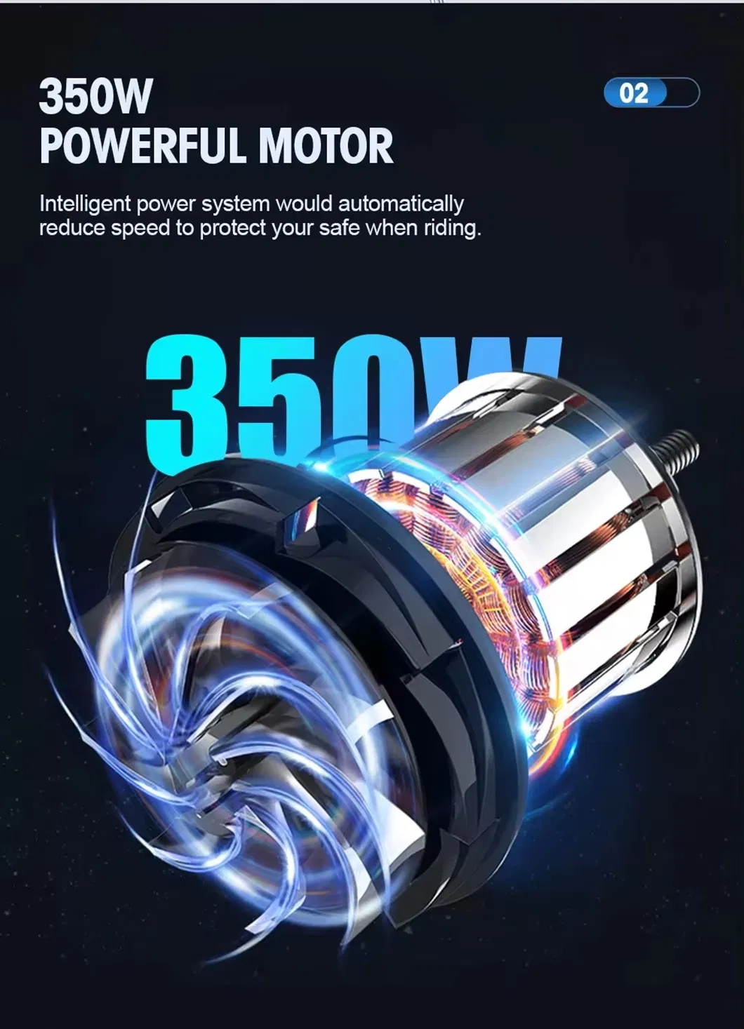 Electric Scooter Detail 2