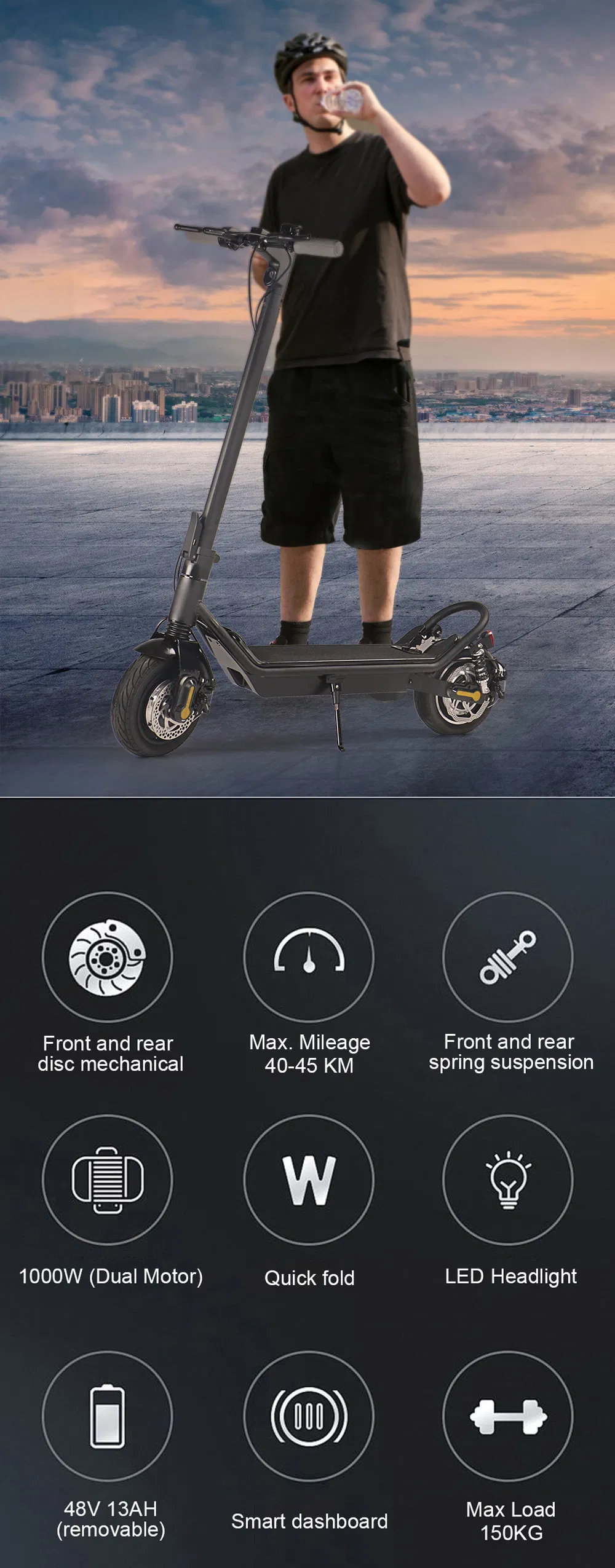 Electric Scooter E4-7 Overview