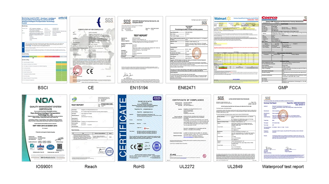 Certifications Display