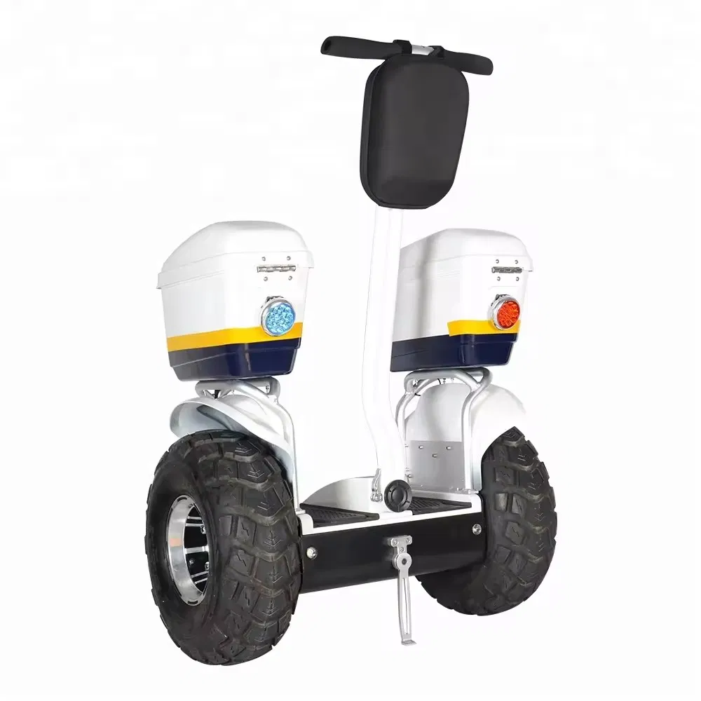 Two 2 Wheels 19 Inch Self Balancing Electric Security Guard Patrol Scooter