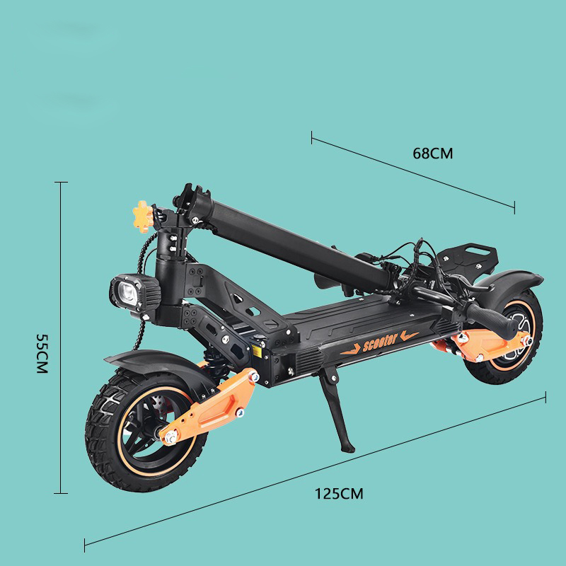 EU USA Free Shipping G2max 2 Wheel Electric Scooter with 48V 21ah Lithium Battery 1200W Motor Long Range Self-Balancing Electric Mobility Scooter for Adults