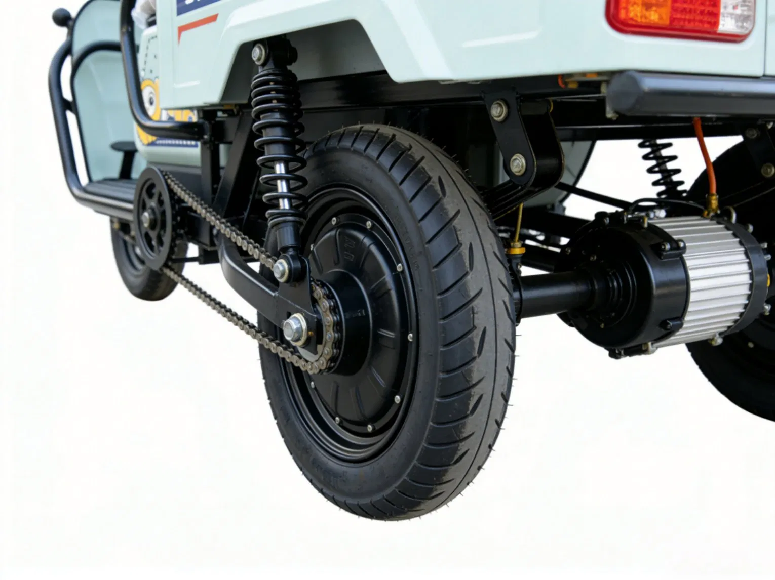 Large Inventory Robust Competitive Electric Trike for Last-Mile Logistics