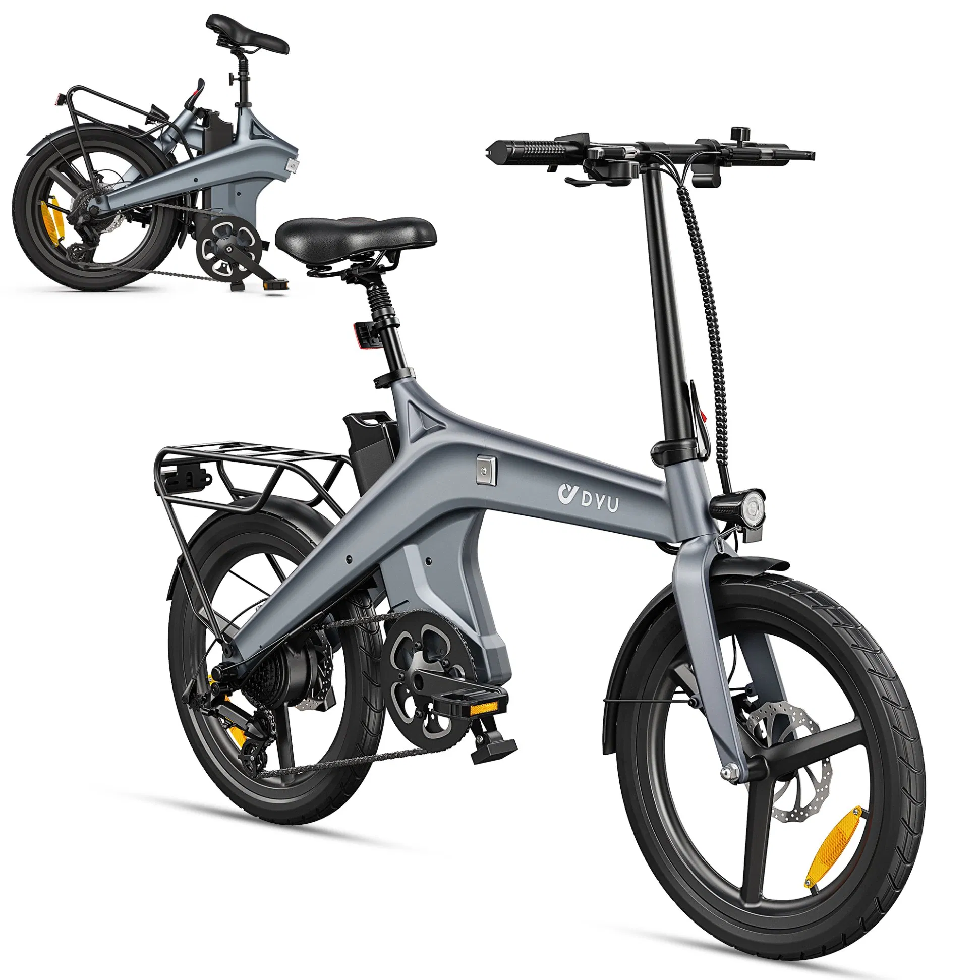 Wholesale New Design 36V Electric Bike 250W Road Bike 25km/H Max Speed Removable Battery Adult Folding Electric Bicycle