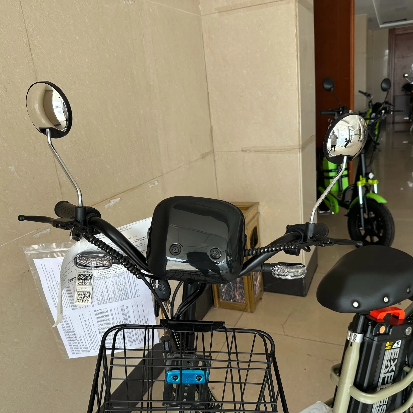 Cargo 500W Motor 48V12ah Lithium Battery Food Delivery Powerful Long Range Ebike