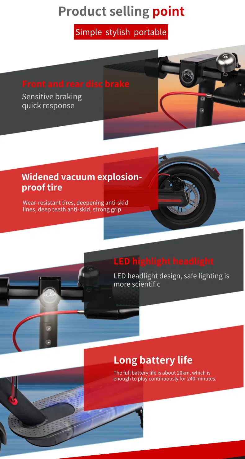 Electric Scooter Detail