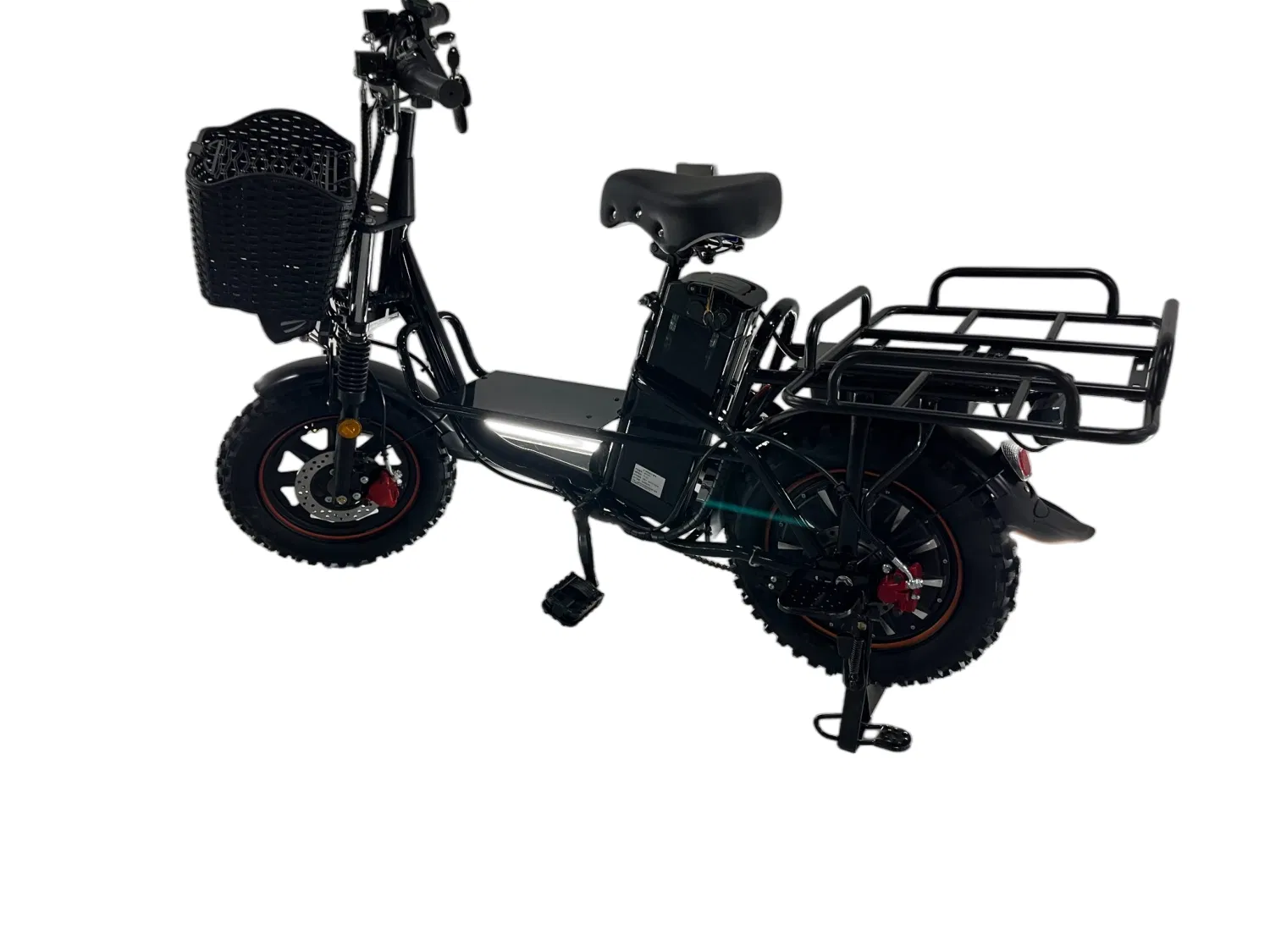 2025 Popular 16*3.0 Snow Tire Hot Sell Electric City Cargo Bicycle 800W Powerful Motor