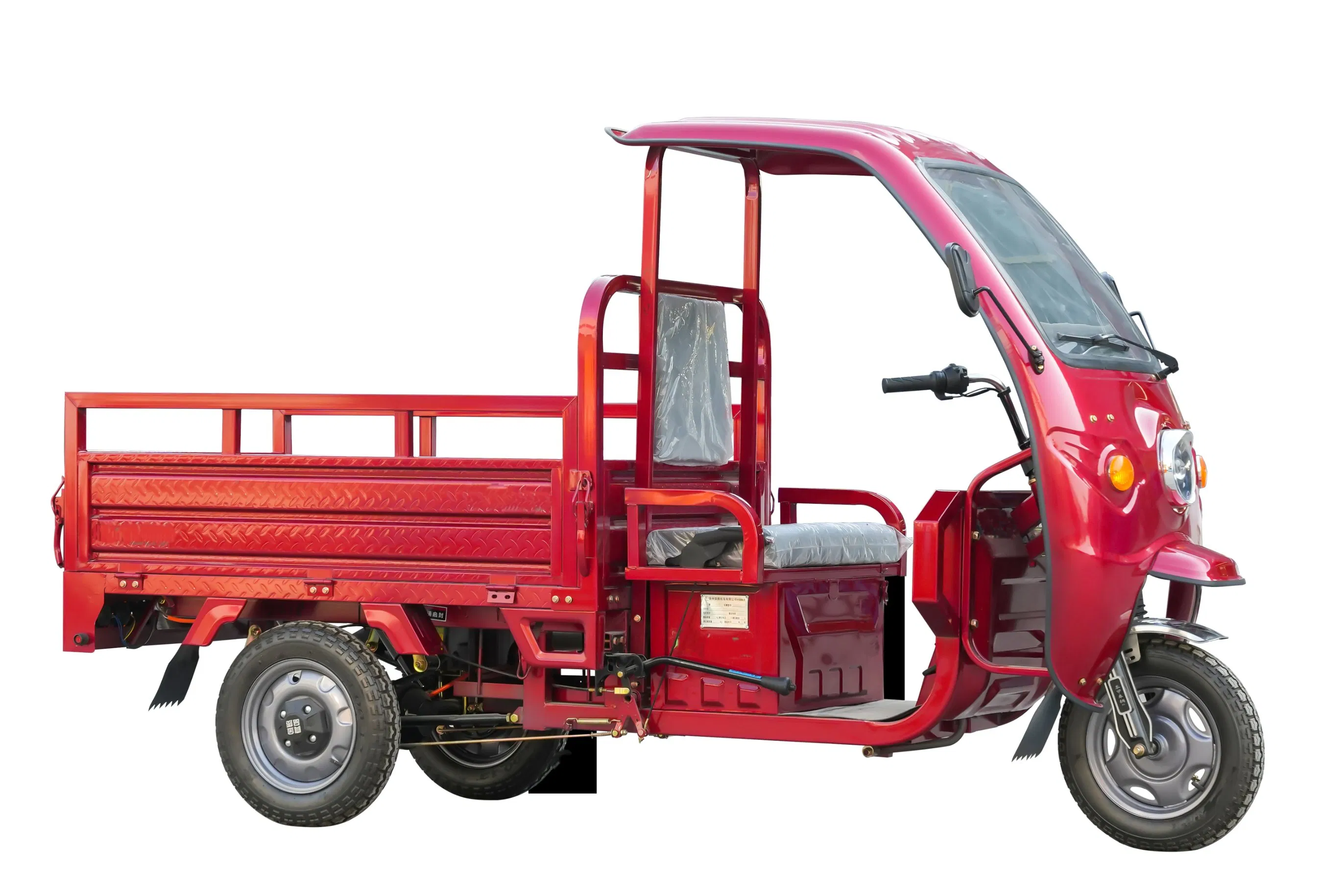 Pure Electric Cargo Transportant Trike with Spacious Half Open Cover