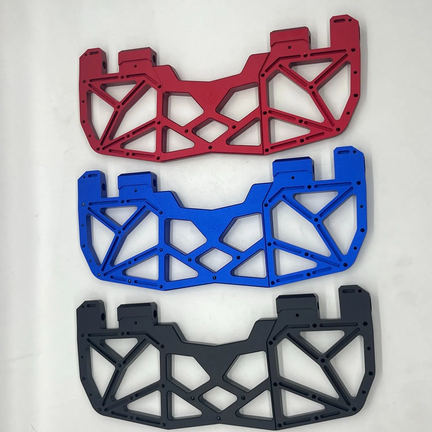 OEM Prototype Precision Complex Small CNC Machining Plate Custom Anodized CNC Machined Aluminum Parts for Motorcycle/Electric Unicycle Spare Part Euc Pedal