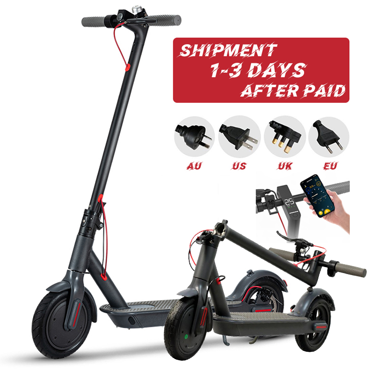 Hezzo Electric Scooter 8.5" 36V 350W Self-Balance 10.4ah Folding Kick Escooter Smart APP
